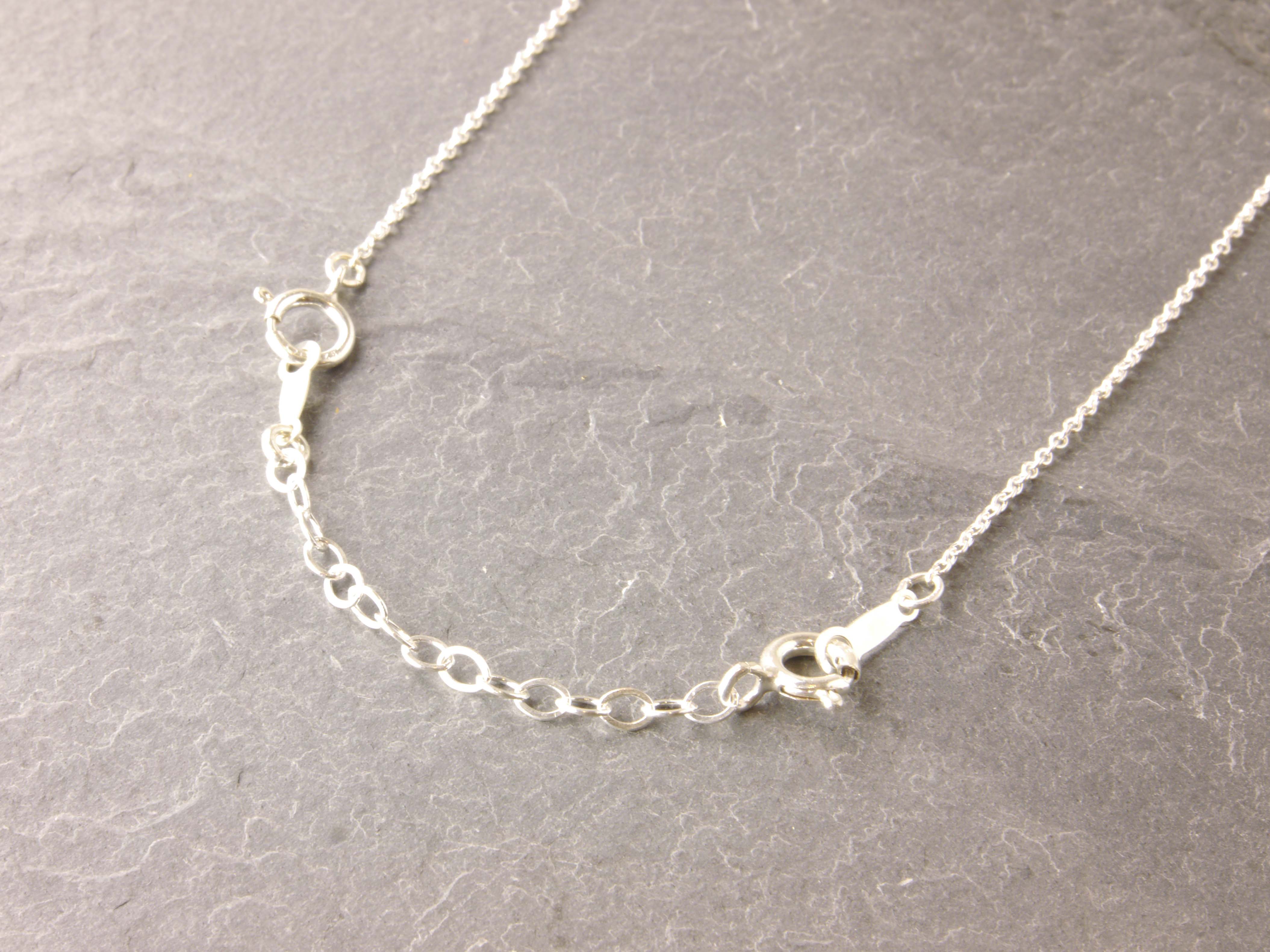 sterling silver adjuster chain